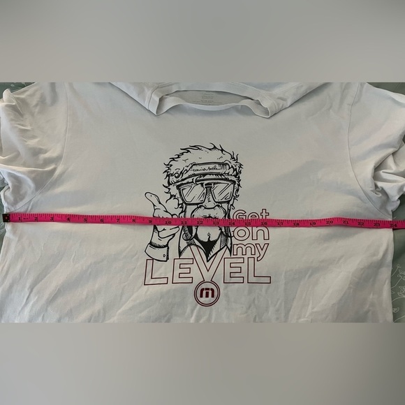 EUC Travis Mathew Men’s White Graphic Tee Short Sleeve Soft Cotton; Size XL - Picture 5 of 5